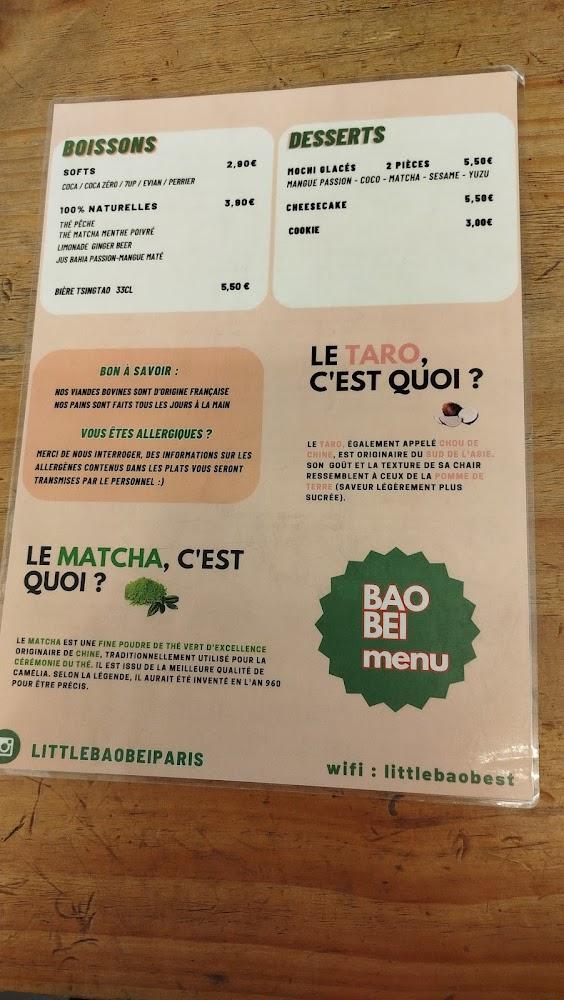 Little Baobei - Menu Image 4